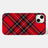 Royal Stewart tartan red black plaid Case-Mate iPhone Case (Achterkant (horizontaal))