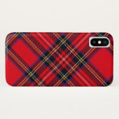 Royal Stewart tartan red black plaid Case-Mate iPhone Case (Achterkant (horizontaal))