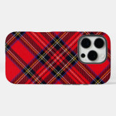Royal Stewart tartan red black plaid Case-Mate iPhone Case (Achterkant (horizontaal))