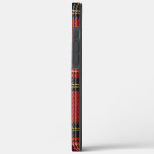 Royal Stewart tartan red black plaid Case-Mate iPhone Case (Achterkant / Links)