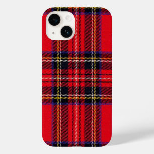 Royal Stewart tartan red black plaid Case-Mate iPhone 14 Hoesje