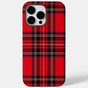 Royal Stewart tartan red black plaid Case-Mate iPhone 14 Pro Max Hoesje