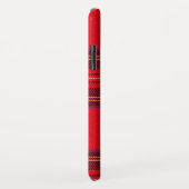 Royal Stewart tartan red black plaid Case-Mate iPhone Case (Achterkant/rechts)