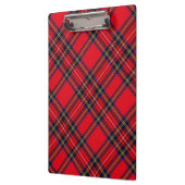 Royal Stewart tartan red black plaid Klembord (Links)