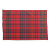 Royal Stewart tartan red black plaid Kussensloop (Achterkant-Rechts)
