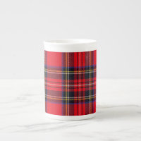 Royal Stewart tartan red black plaid