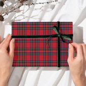 Royal Stewart Tartan Red Plaid Cadeaupapier