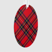Royal Stewart tartan rouge noir plaid (devant)