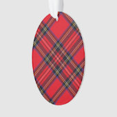 Royal Stewart tartan rouge noir plaid (devant)