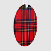 Royal Stewart tartan rouge noir plaid (devant)