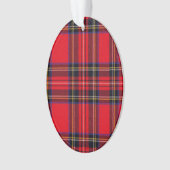 Royal Stewart tartan rouge noir plaid (devant)
