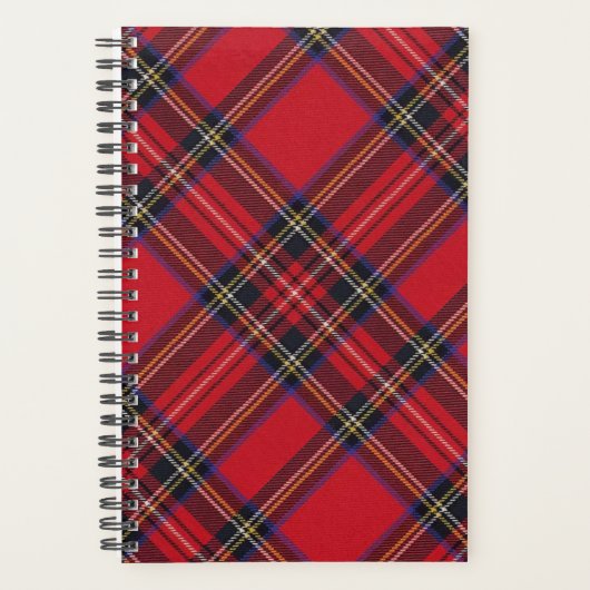 Royal Stewart tartan rouge noir plaid (Devant)