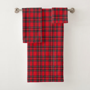 Royal Stewart tartan rouge noir plaid