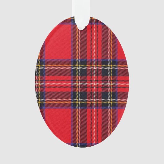 Royal Stewart tartan rouge noir plaid (devant)