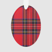 Royal Stewart tartan rouge noir plaid (dos)