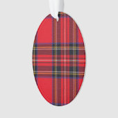Royal Stewart tartan rouge noir plaid (devant)