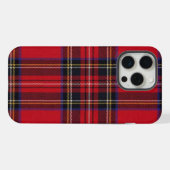 Royal Stewart tartan rouge noir plaid (Verso Horizontal)