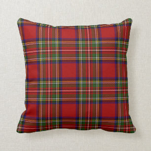 Royal Stewart Tartan Schotse Plaid Patroon Kussen