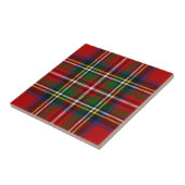 Royal Stewart Tartan Tegeltje (Zijkant)