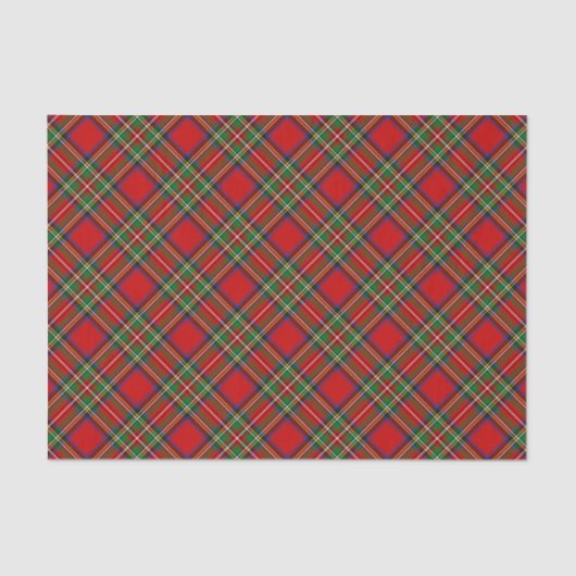 Royal Stewart Tartan Tissuepapier (Voorkant)