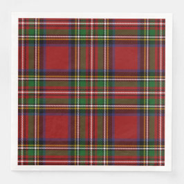 Royal Stewart White Standard Dinner servetten