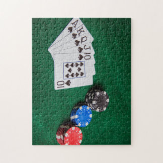 Royal Straight Flush Legpuzzel