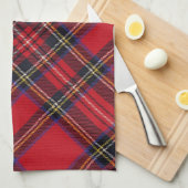 Royal Stuart Tartan Tea Towel Theedoek (Quarter Fold)