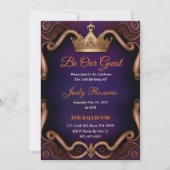 Royal Sweet 16 Invitations (Devant)