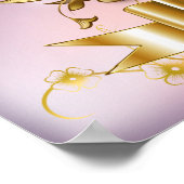 Royal Sweets|Roze & Gold Elegant Poster (Hoek)