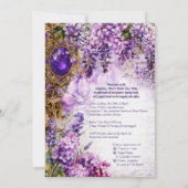 Royal Tea Party uitnodiging (Achterkant)