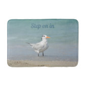Royal Tern on Beach  Coastal Badmat (Voorkant)