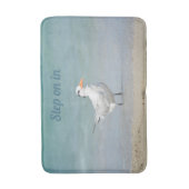 Royal Tern on Beach  Coastal Badmat (Voorkant Verticaal)