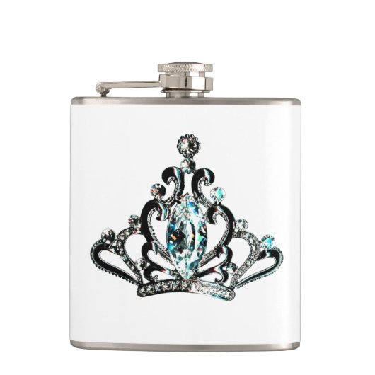 "Royal Tiara" Heupfles (Voorkant)