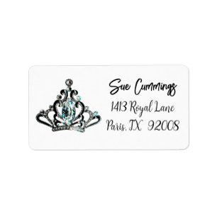 "Royal Tiara"-label Etiket