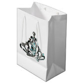 "Royal Tiara" Medium Cadeauzakje (Voorkant Gekanteld)