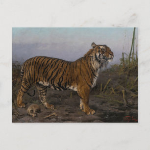 Royal Tiger door Geza Vastagh Briefkaart