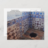 Royal Toilet in Rosenborg Castle, Kopenhagen Briefkaart (Voorkant / Achterkant)