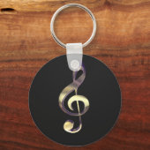 Royal Treble Clef Sleutelhanger (Voorkant)