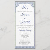 Royal Turkish Wedding Program Kaart (Voorkant)