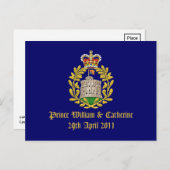 Royal Wedding Briefkaart (Voorkant / Achterkant)