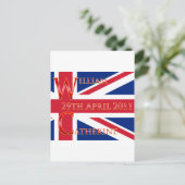 Royal Wedding Briefkaart (Staand voorkant)