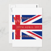 Royal Wedding Briefkaart (Voorkant / Achterkant)