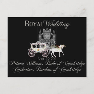 Royal Wedding Collectible Briefkaart