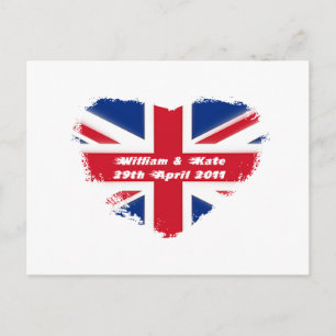 Royal Wedding - Kate & William Briefkaart