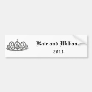 Royal Wedding/Kate & William Bumpersticker