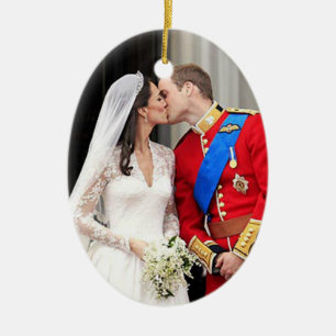 Royal Wedding Keramisch Ornament