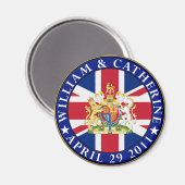 Royal Wedding Magneet (Voorkant / Achterkant)