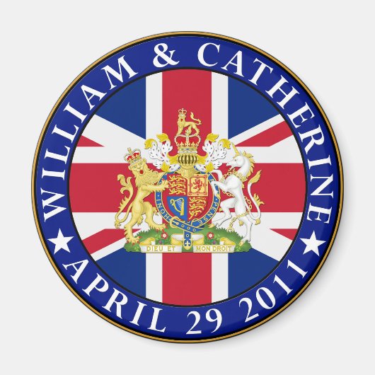 Royal Wedding Magneet (Voorkant)