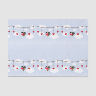 Royal Wedding Party Cadeauartikelen Tissuepapier