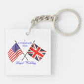 Royal Wedding Sleutelhanger (Achterkant)